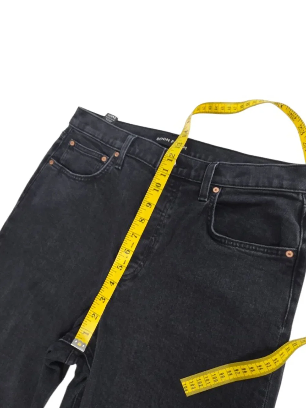 Aritzia Denim Forum The Arlo High Rise Straight Jeans, Button Fly, Size 31 - Picture 4 of 11